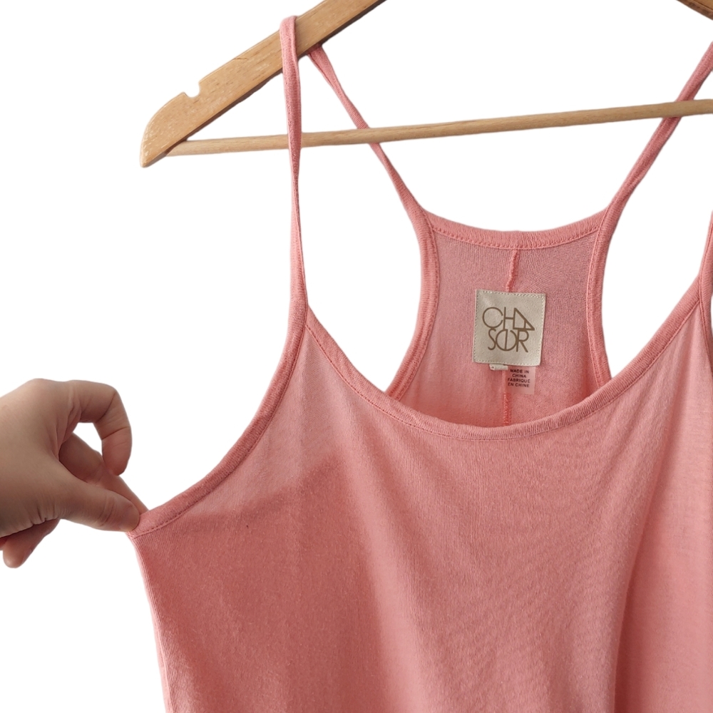 Chaser Pink Racerback Tank Size Medium - Picture 3 of 8